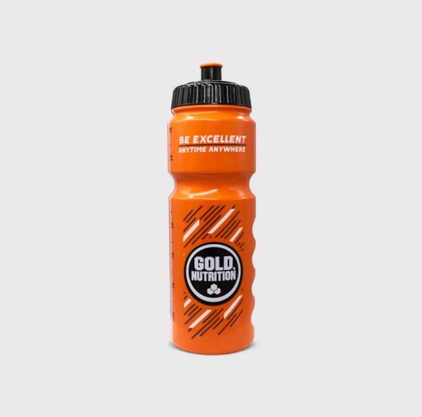 Bidon GoldNutrition - Leak-proof, flexible hydration bottle designed for fitness enthusiasts.
