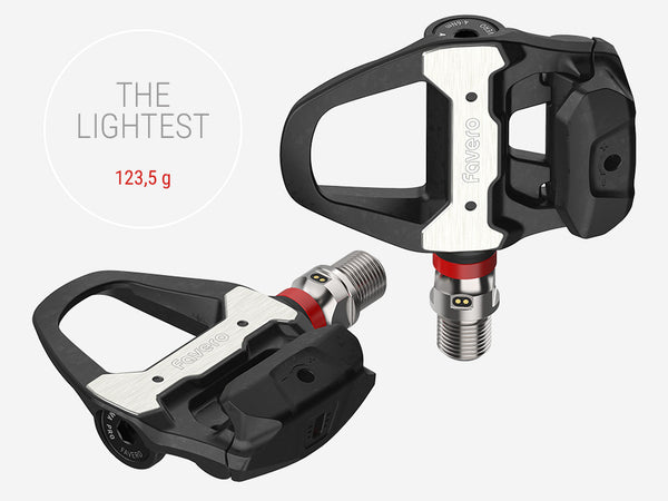 ASSIOMA PRO RS Power Meter Pedals – Shimano compatible, carbon, electronics in spindle, single or dual-sided