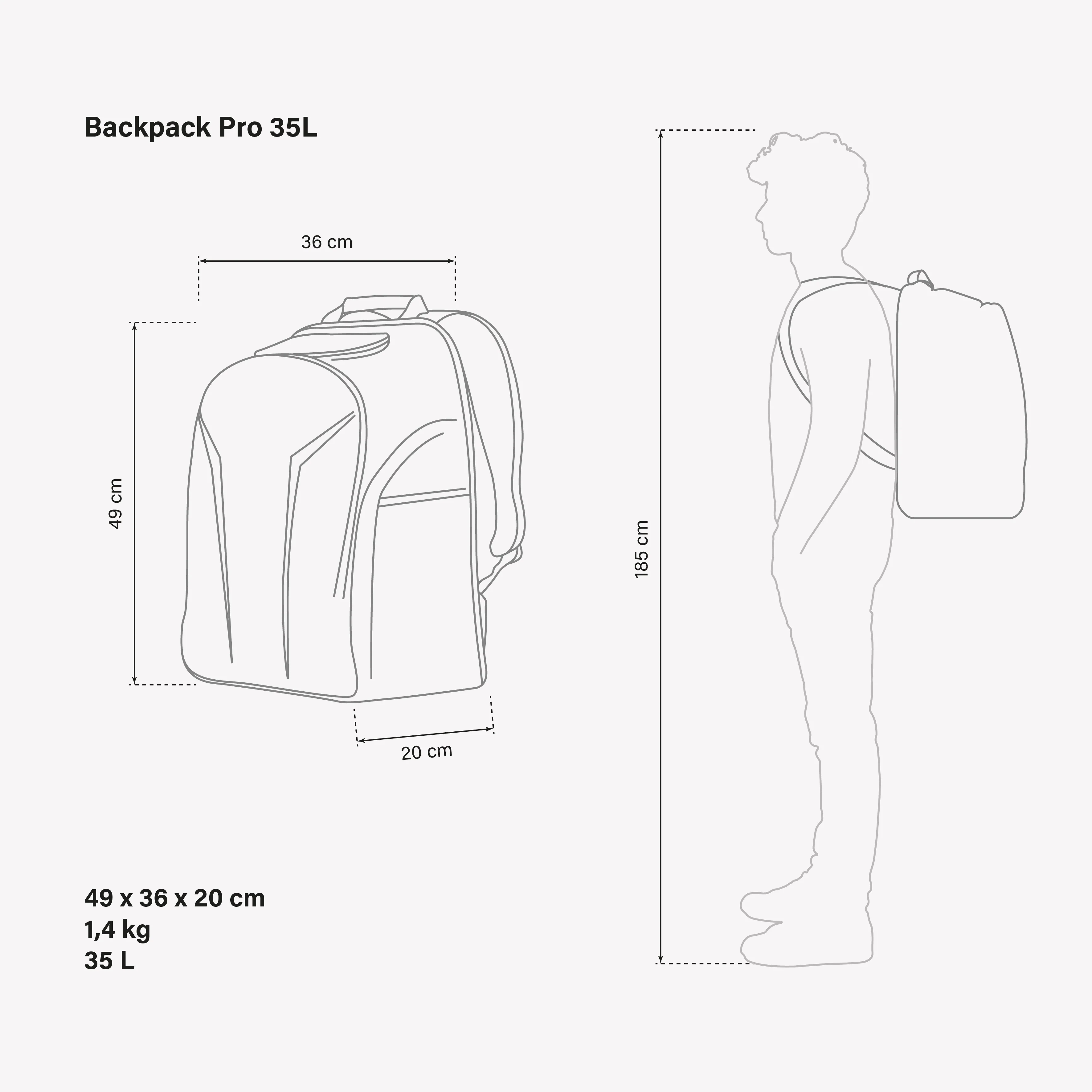 Premium Backpack 35 L