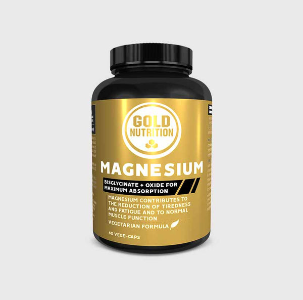 GoldNutrition Magnesium Capsules supplement bottle.