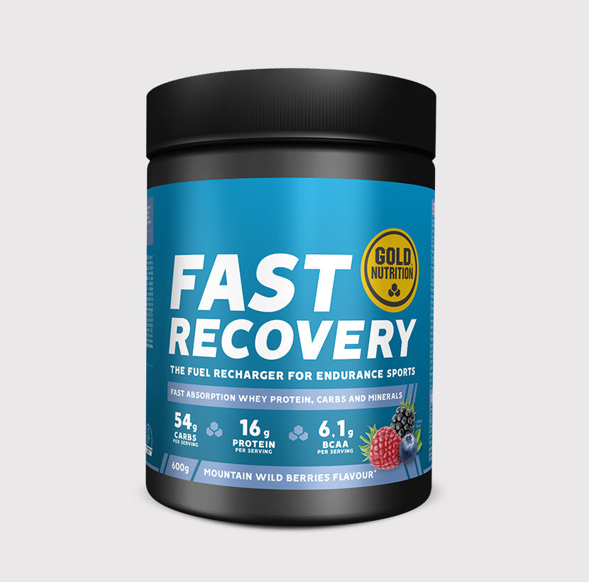 GoldNutrition Fast Recovery Drink Powder product tub