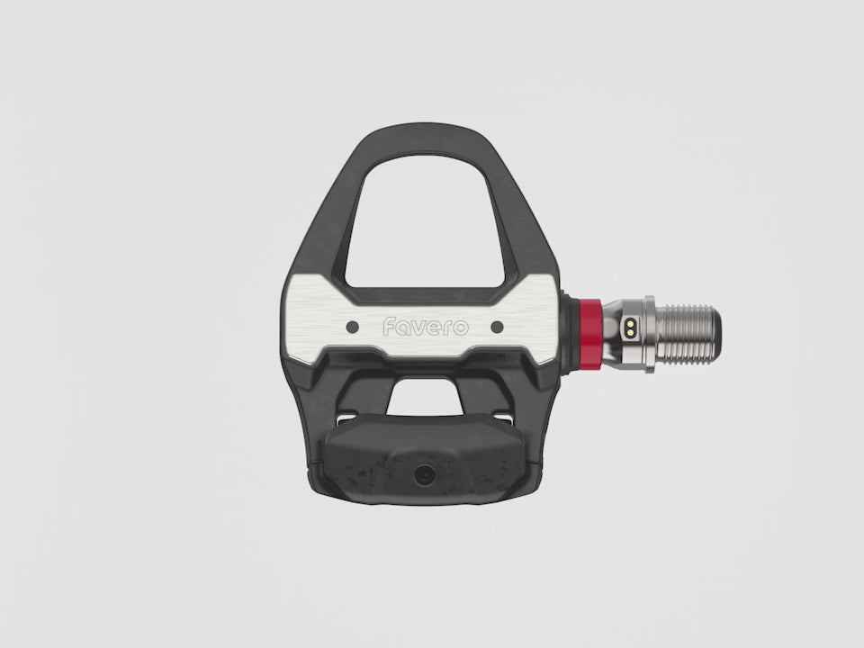 ASSIOMA PRO RS Power Meter Pedals – Shimano compatible, carbon, electronics in spindle, single or dual-sided