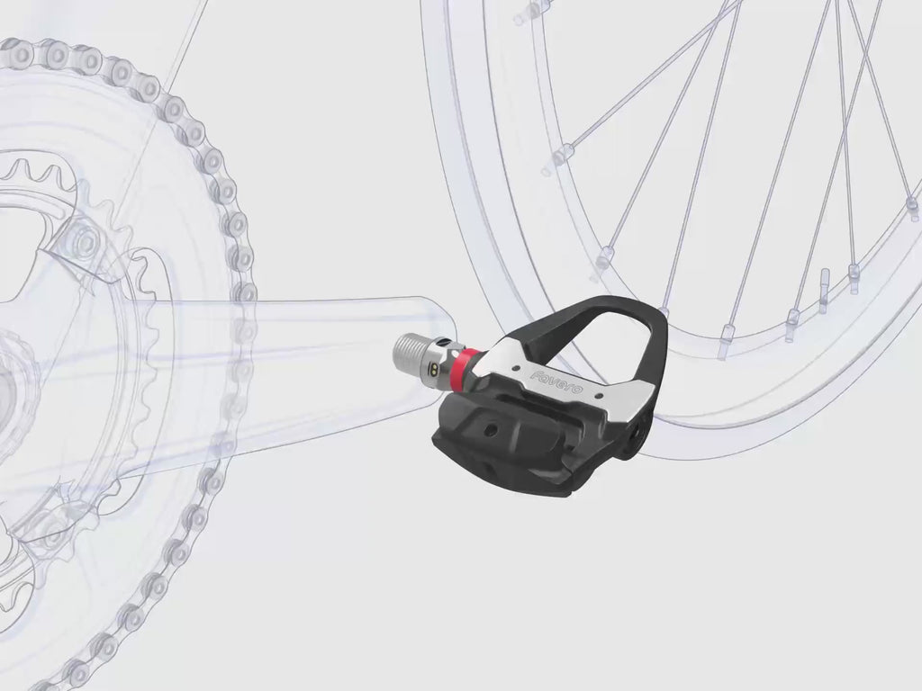 ASSIOMA PRO RS Power Meter Pedals – Shimano compatible, carbon, electronics in spindle, single or dual-sided